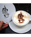 Coffee Cup Latte Art Stencil