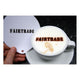 Fairtrade Latte Art Coffee Stencil