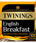 Twinings English Breakfast Tagged Tea bags 100