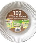 White Paper Plate 7