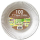 White Paper Plate 7