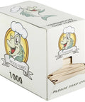 Wooden Disposable Chip Forks 10 Boxes of 1000