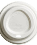 8oz Bagasse Compostable Sip Lids (1000)