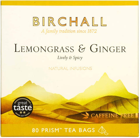 Birchall Lemongrass & Ginger Teabags