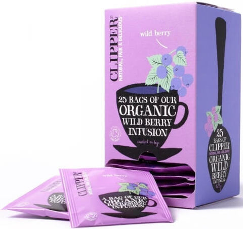 Clipper Organic Wild Berry Teabags
