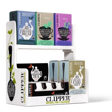 Clipper Wooden Tea Display Stand