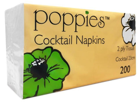 White Cocktail Napkins