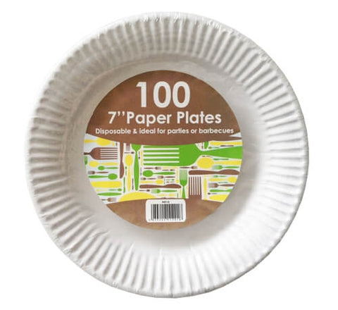 7" Paper Plates