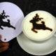 Reindeer Coffee Stencils