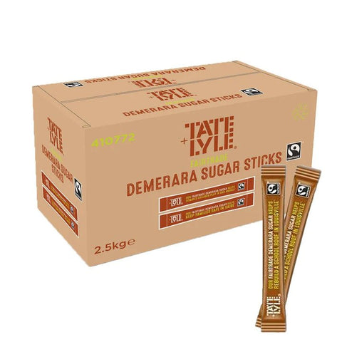 Fairtrade Brown Sugar Sticks - Tate & Lyle (1000)