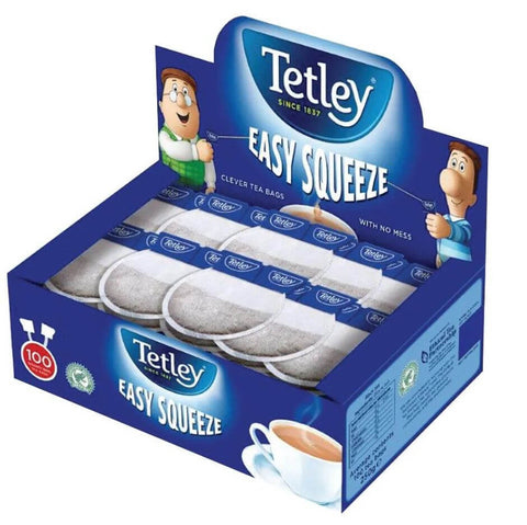 Tea Drawstring Tetley Tea bags | 100 Drawstring Tea Bags – A1 Coffee