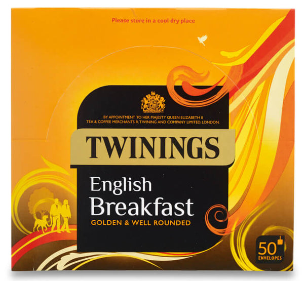 Twinings English Breakfast Tea Bags (50 Teabags) – Ocanao British Shop